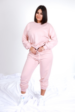 Sugar Crewneck Sweatshirt- Pink