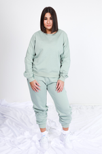 Sugar Crewneck Sweatshirt - Mint Green