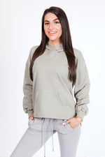 Kash Hoodie - Khaki Green