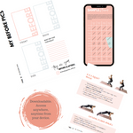 Ultimate Value Fabric Resistance Booty Band Bundle (Gym & Home Workouts) + FREE Workout eBook - Get The Whole Fabric Band Range