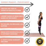 Large (Heavy Resistance) Cheeky Peachy Fabric Resistance Band